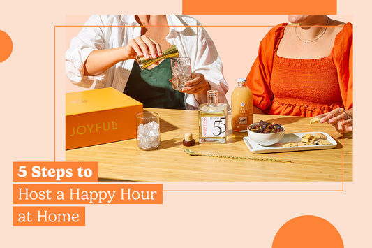 5 Steps to Host a Happy Hour at Home