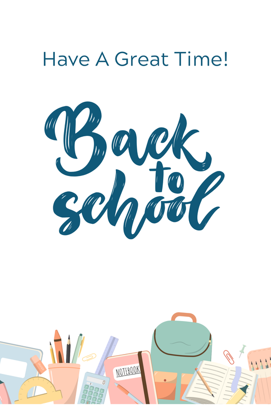 Back To School Card