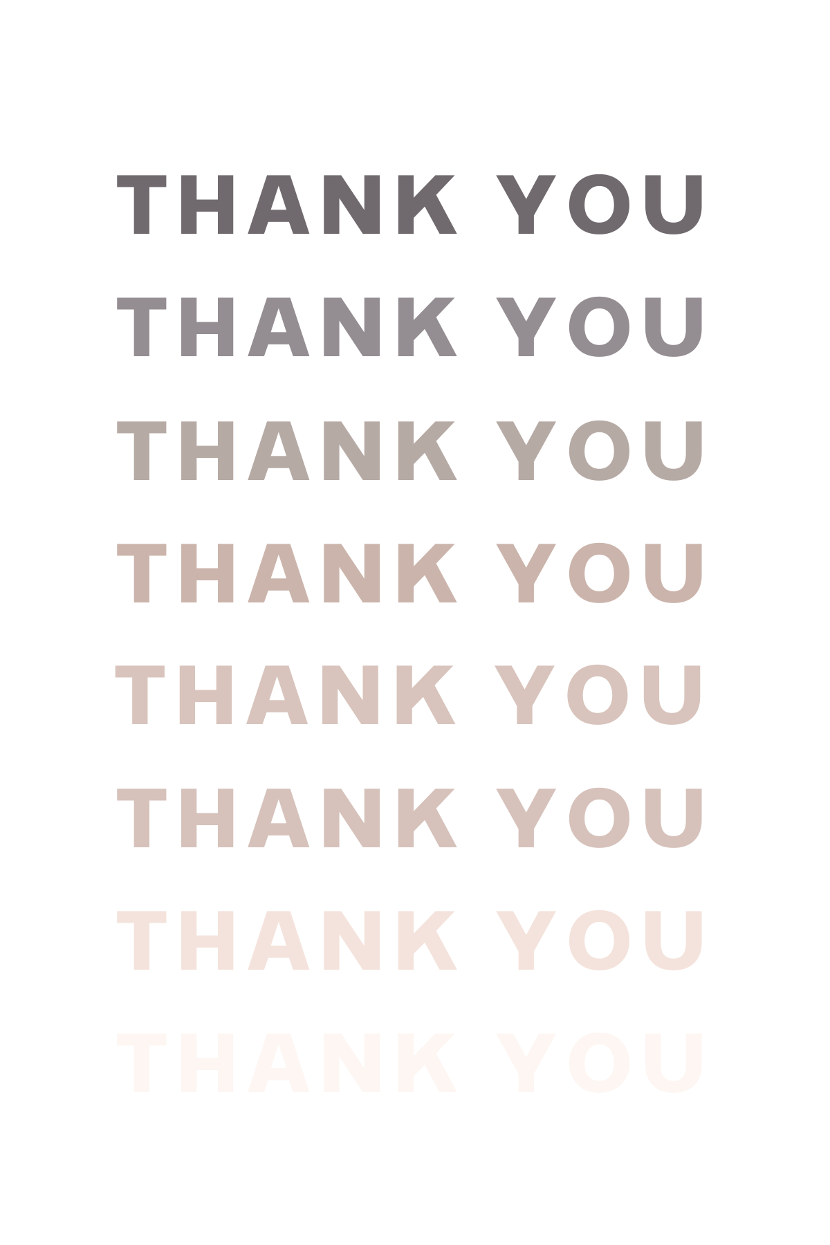 Thank You Card