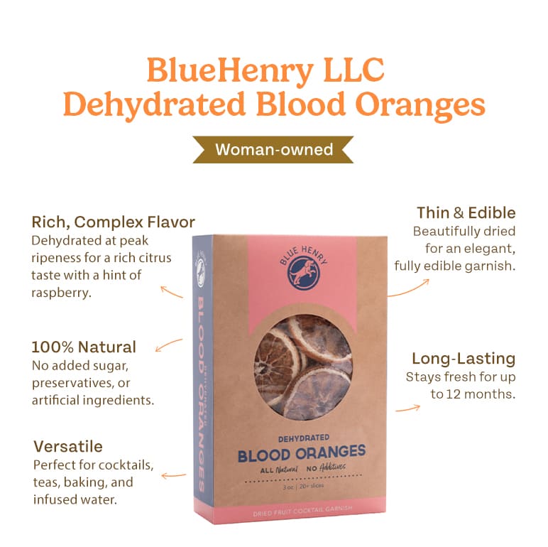 Dehydrated Blood Oranges