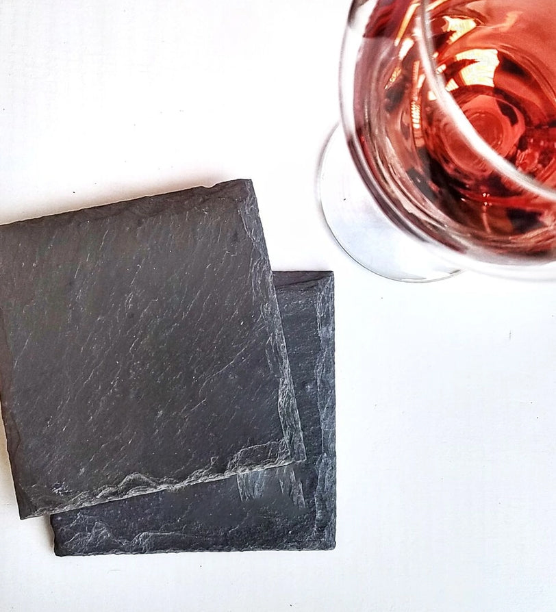 Cheers Ink - Black Slate Coaster