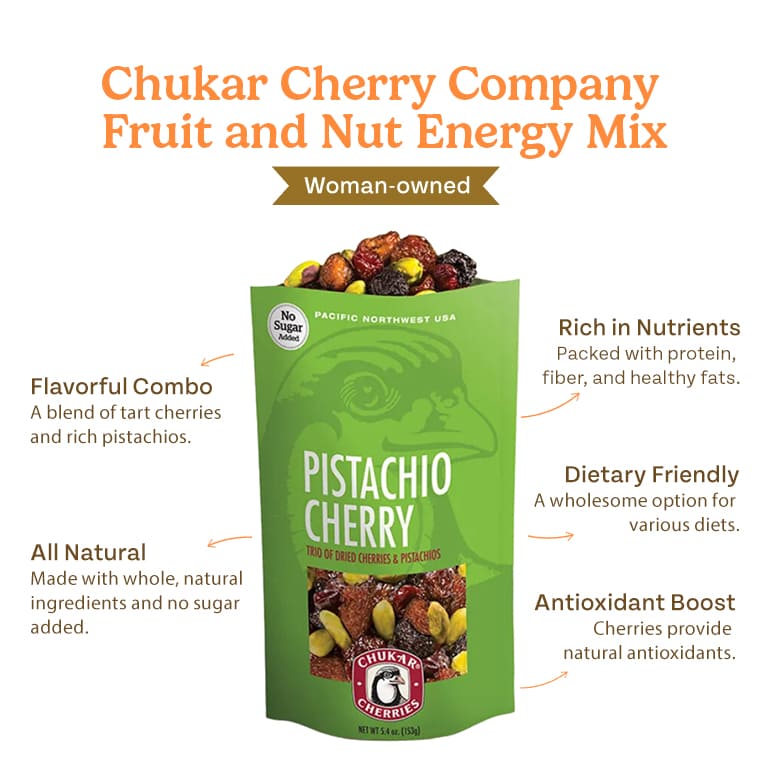 Pistachio Cherry Fruit and Nut Energy Mix