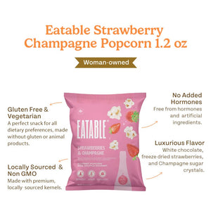 Strawberry & Champagne Popcorn