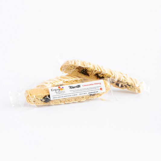 Limoncello Cherry Biscotti