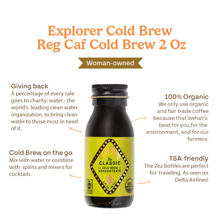 Reg Caf Cold Brew - 2 Oz