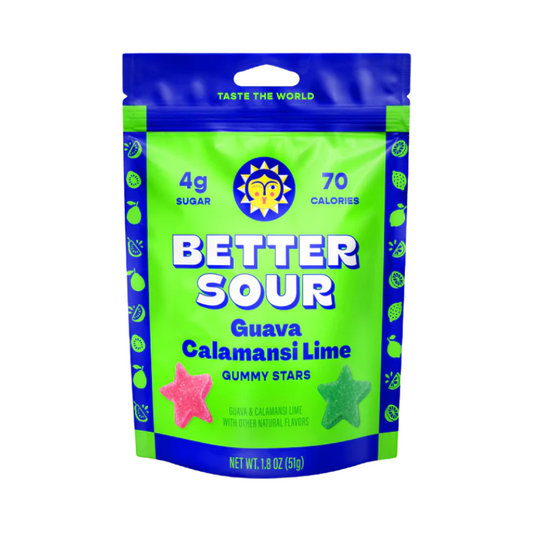 Guava Calamansi Lime Gummy Stars