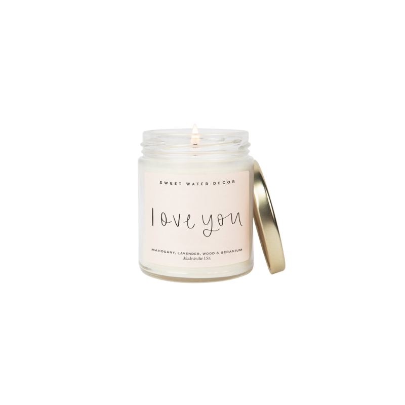 Love You Candle
