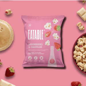Strawberry & Champagne Popcorn