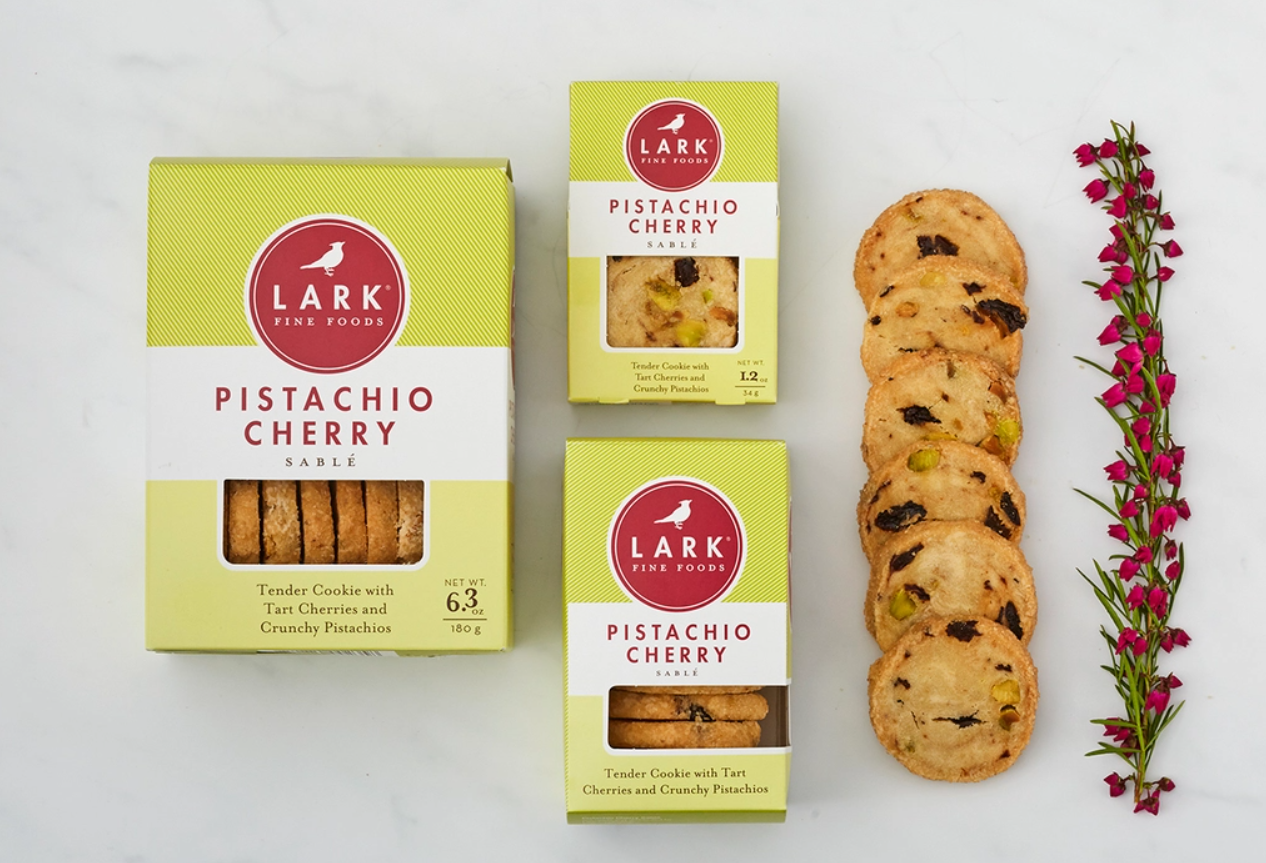 Pistachio Cherry Cookies