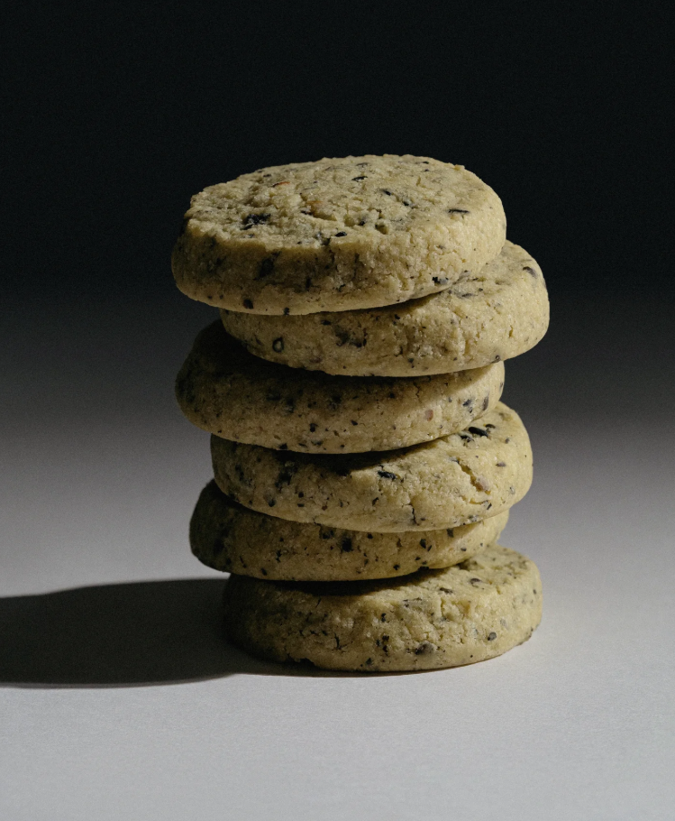 Matcha Toasted Black Sesame Cookies - Uji