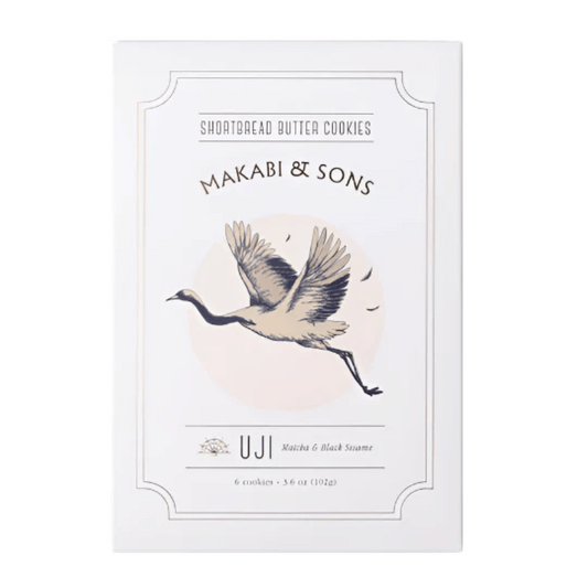 Matcha Toasted Black Sesame Cookies - Uji