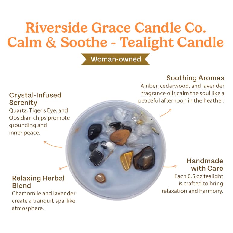 Calm & Soothe - Tealight Candle