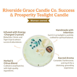 Success & Prosperity Tealight Candle