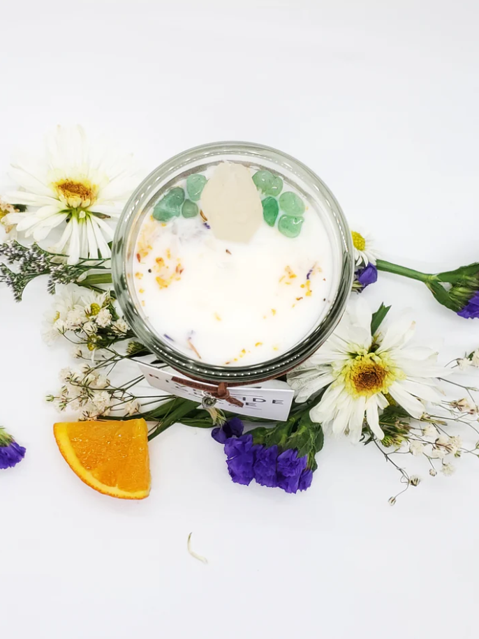 Felicitas Crystal Candle