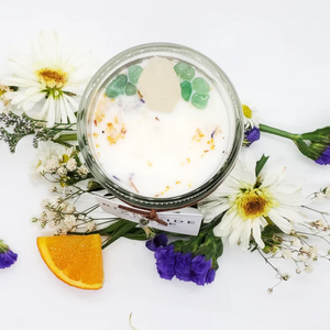 Felicitas Crystal Candle