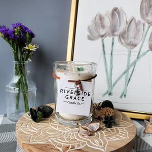 Felicitas Crystal Candle