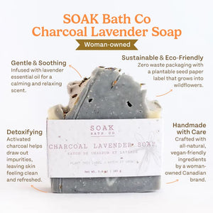 Charcoal Lavender Soap