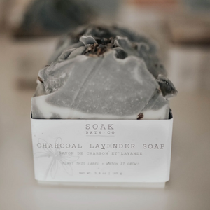 Charcoal Lavender Soap