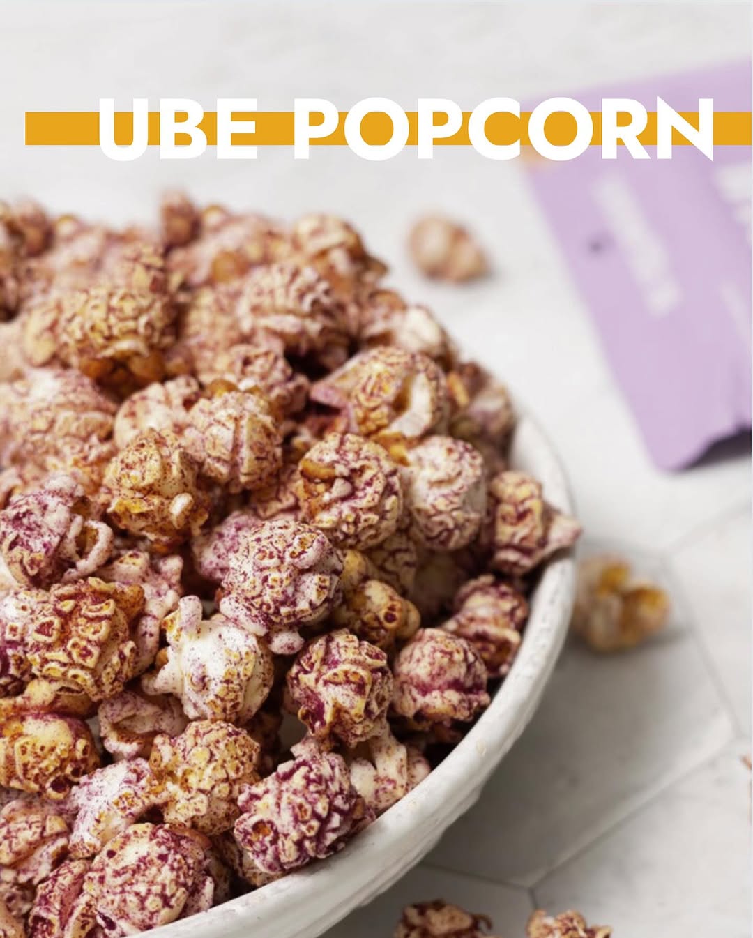 Ube Popcorn