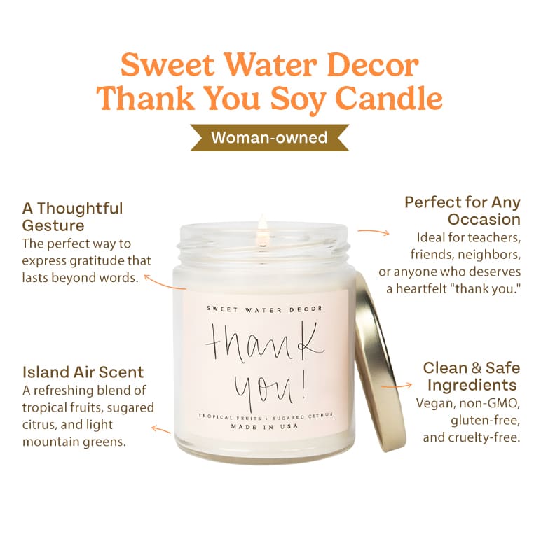 Thank You Soy Candle