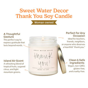 Thank You Soy Candle